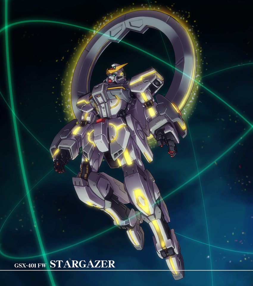 gundam stargazer (gundam and 2 more) drawn by yabe_makoto