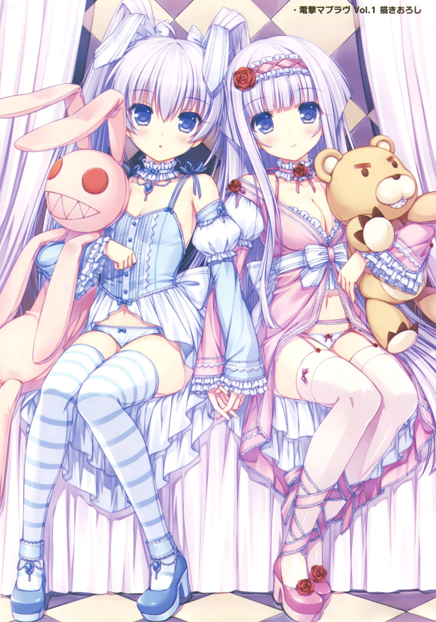 inia sestina and yashiro kasumi (muv-luv and 2 more) drawn by sayori_(neko_works)