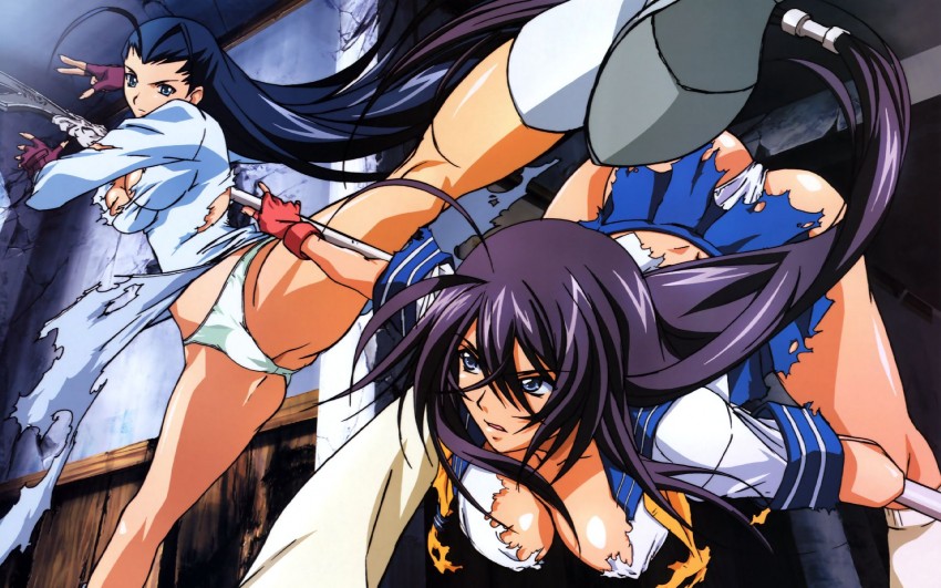 kan'u unchou and kakouen myousai (megami magazine and 2 more) drawn by abe_nozomu