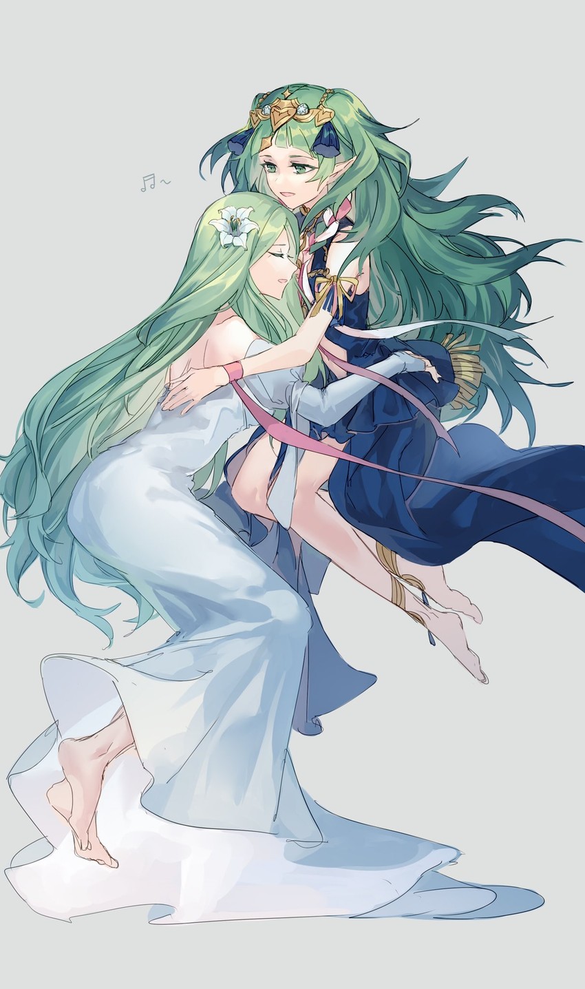 rhea and sothis (fire emblem and 1 more) drawn by jnsghsi