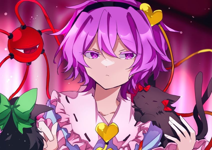 komeiji satori, kaenbyou rin, and reiuji utsuho (touhou) drawn by souko_illust