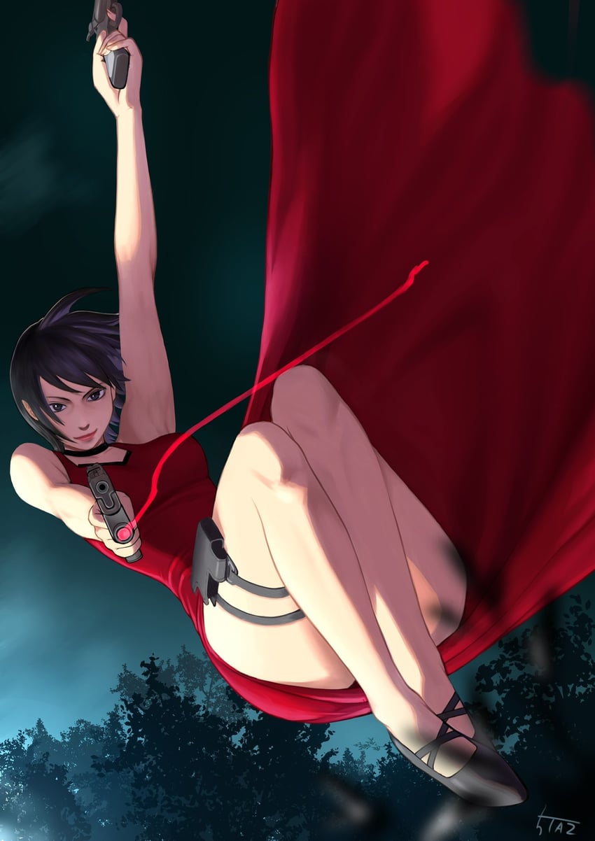 ada wong (resident evil and 1 more) drawn by 5tatsu