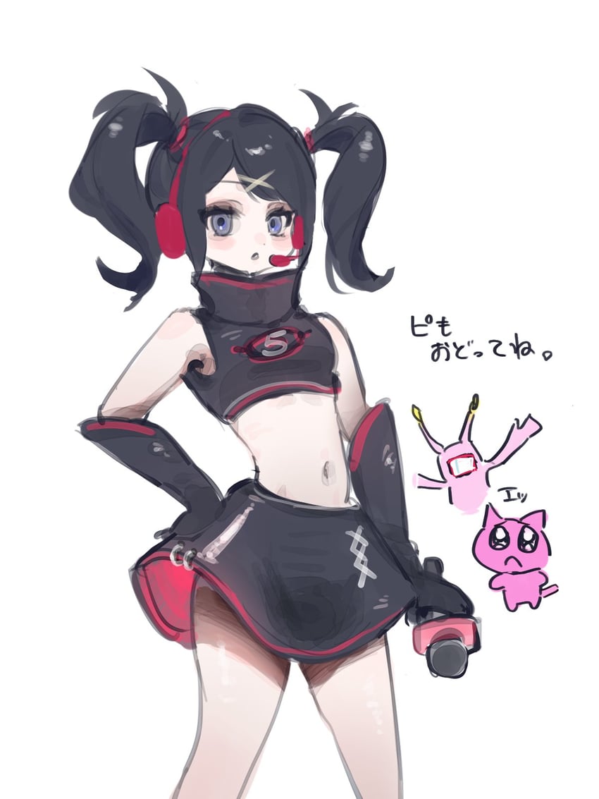 ame-chan, pien cat, ulala, and morolian (needy girl overdose and 1 more) drawn by mizureito