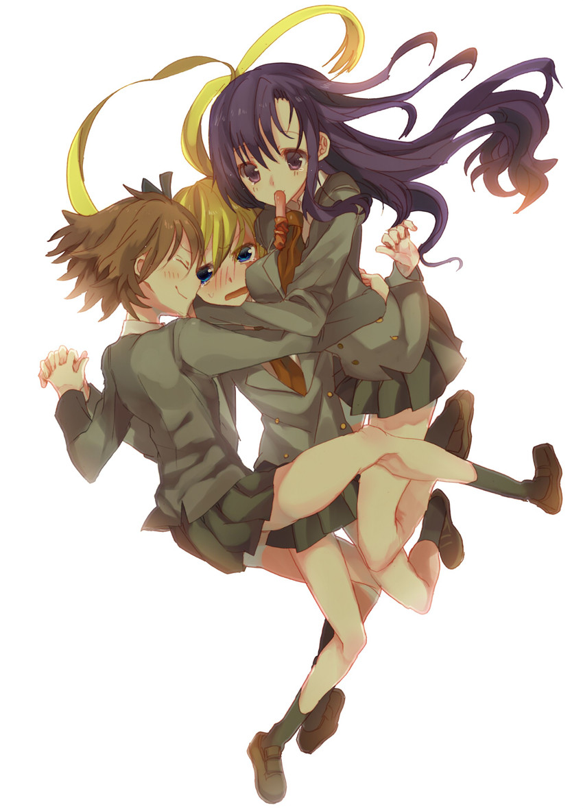 sonya, oribe yasuna, and goshiki agiri (kill me baby) drawn by ryoumi_shizuku