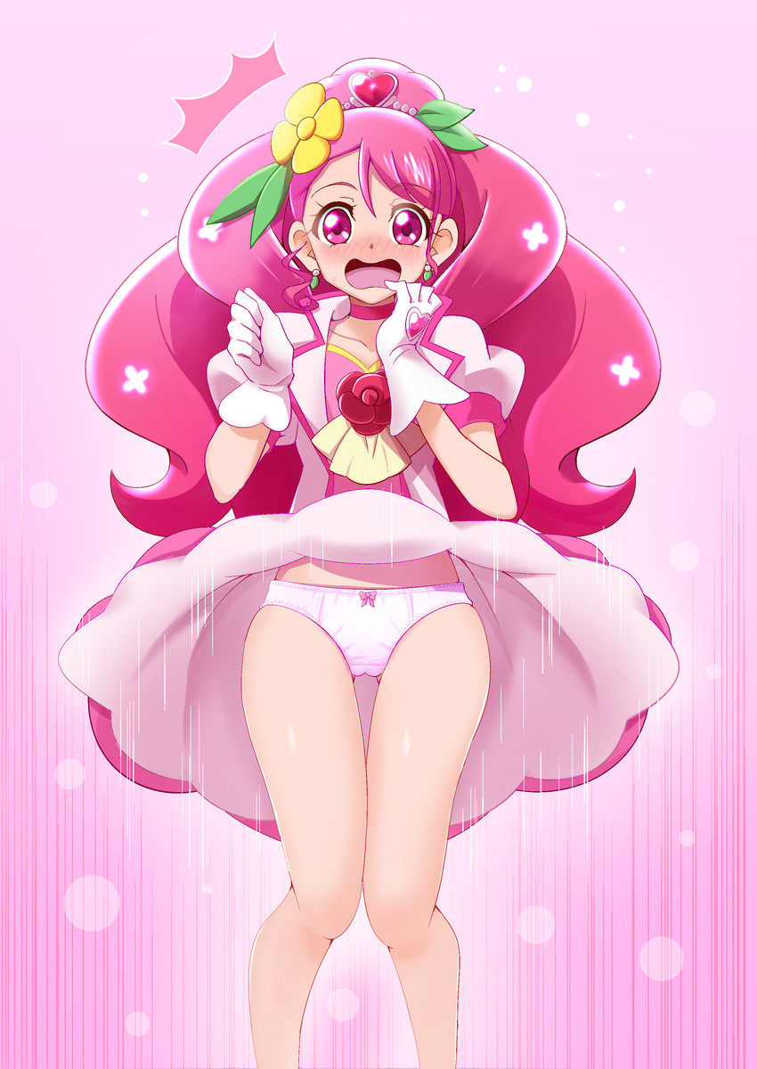hanadera nodoka and cure grace (precure and 1 more) drawn by tirofinire