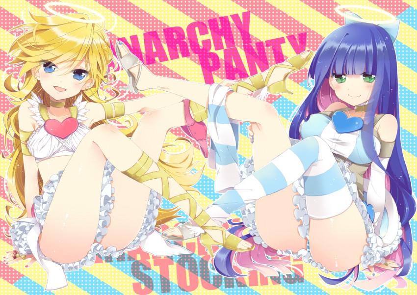 stocking and panty (panty & stocking with garterbelt) drawn by nakayama_miyuki