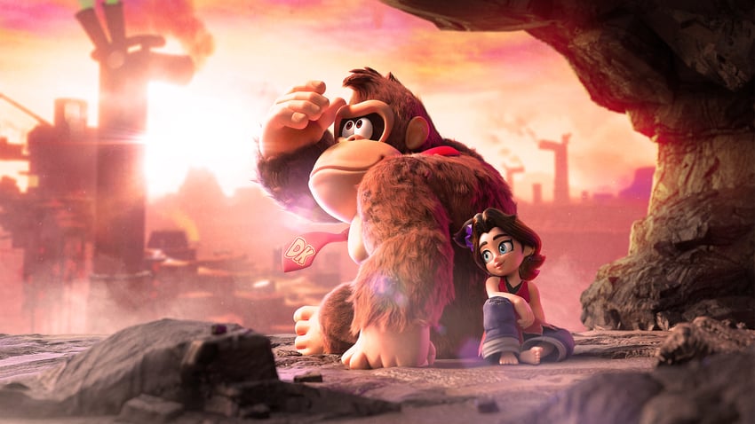 donkey kong and pauline (donkey kong and 1 more)