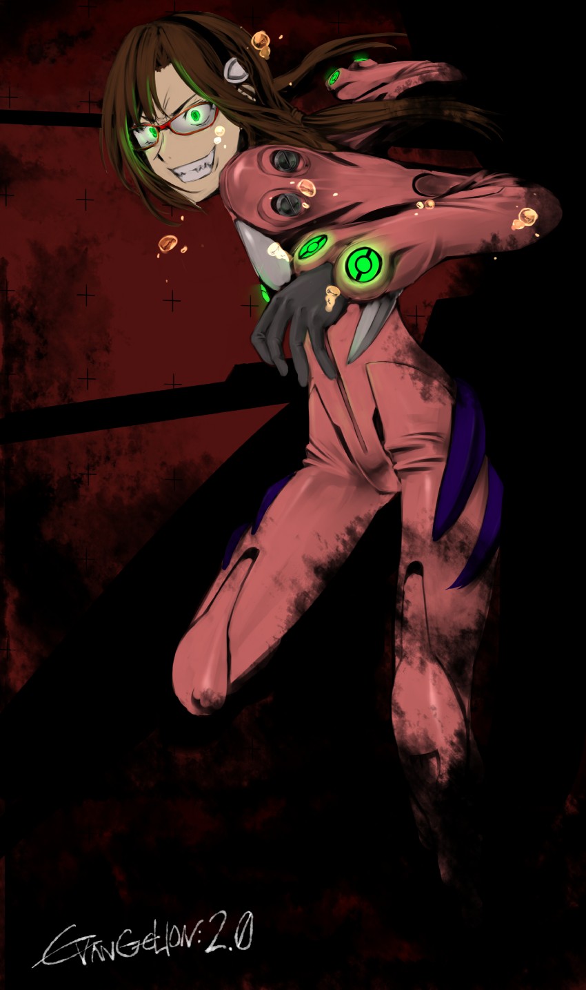 makinami mari illustrious (neon genesis evangelion and 2 more) drawn by couzone