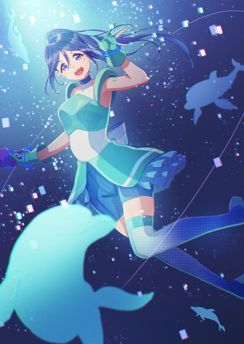 matsuura kanan (love live! and 1 more) drawn by macken666
