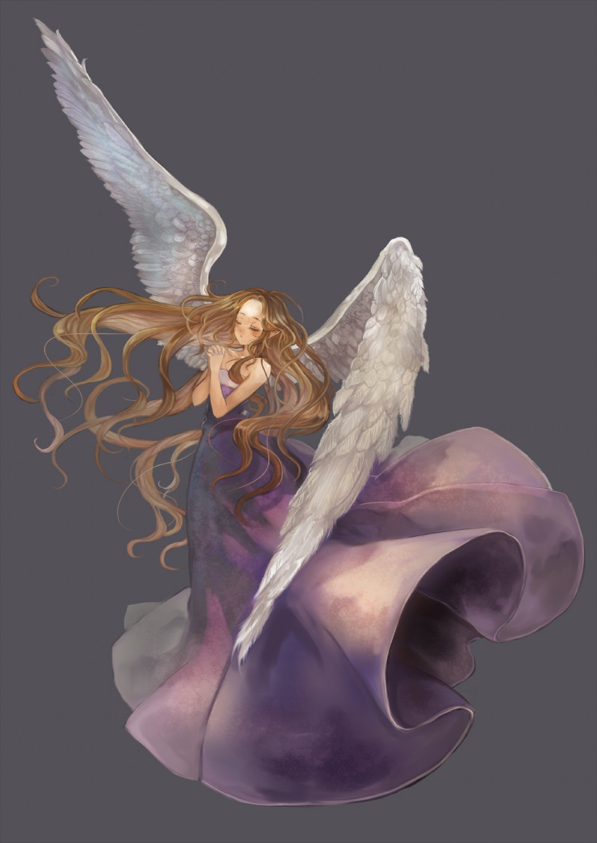seraphim (final fantasy and 1 more) drawn by pisuke