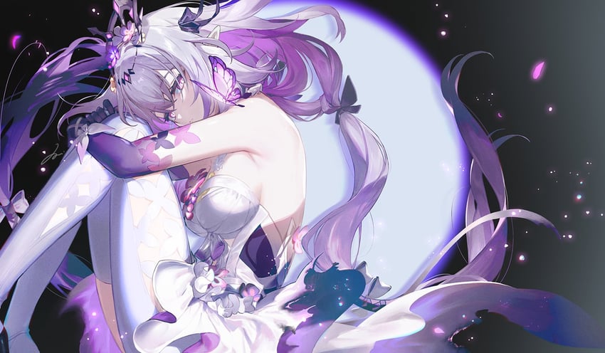castorice (honkai and 1 more) drawn by hou_(ppo)