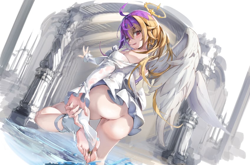 saya (nijisanji and 1 more) drawn by xun_li_eins