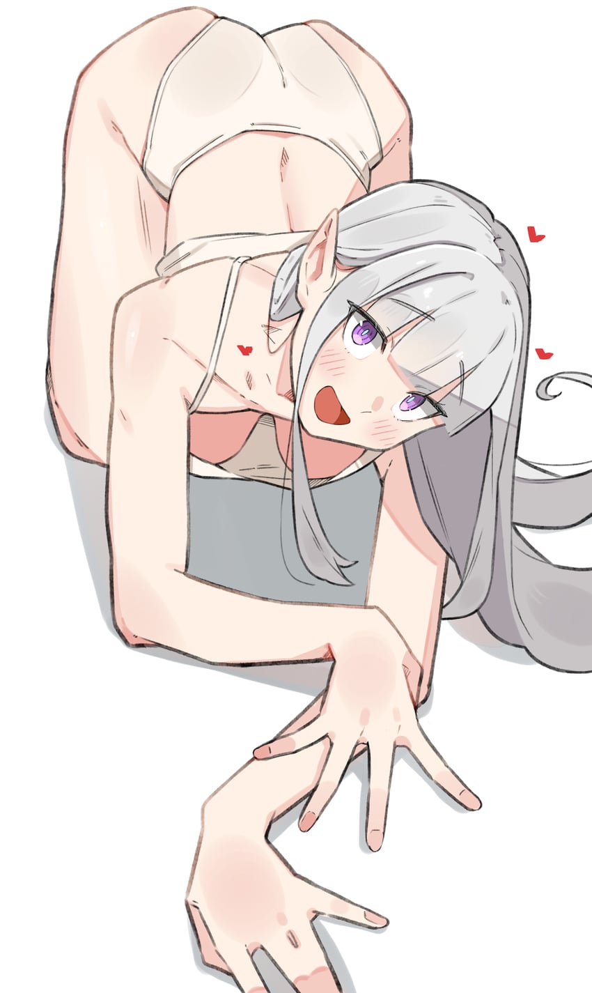 emilia (re:zero kara hajimeru isekai seikatsu) drawn by sattinittas