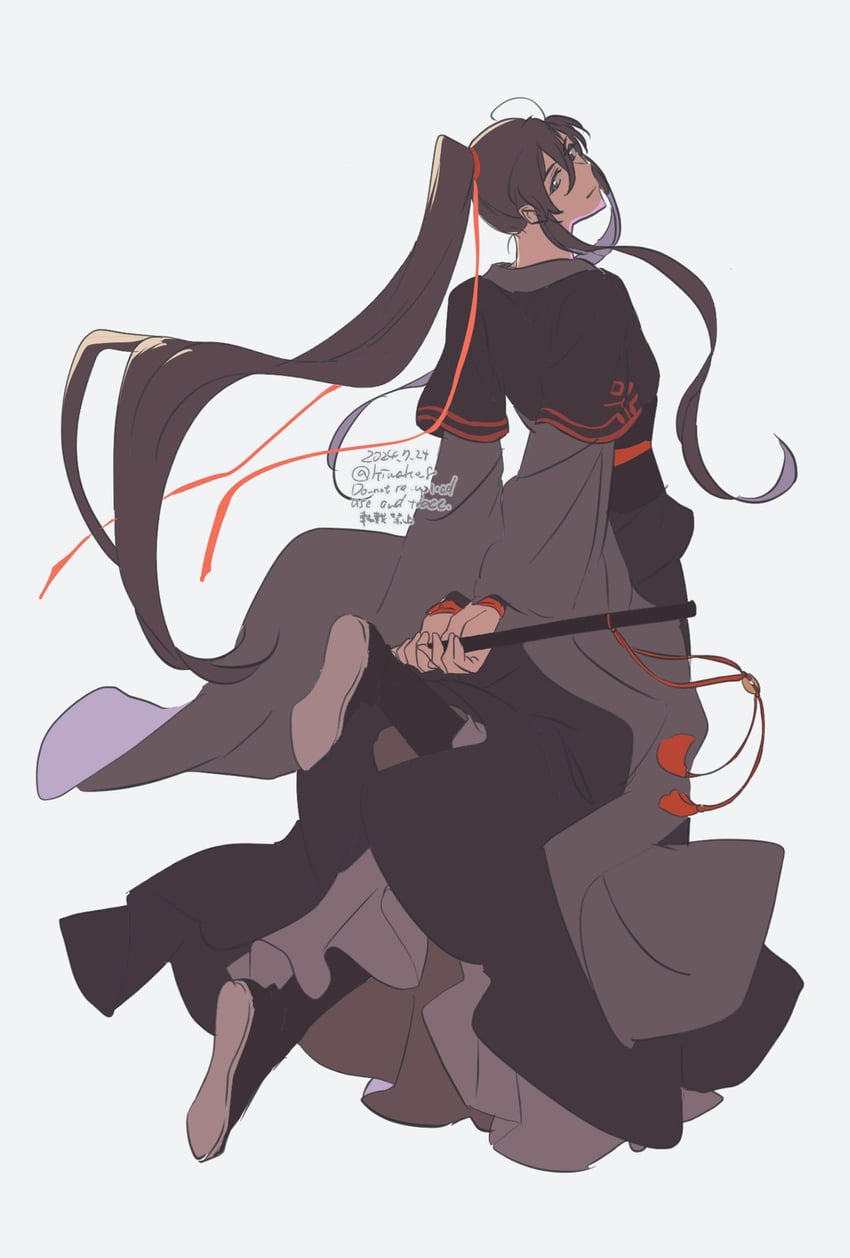 wei wuxian (modao zushi) drawn by kimako_(kimako_8)