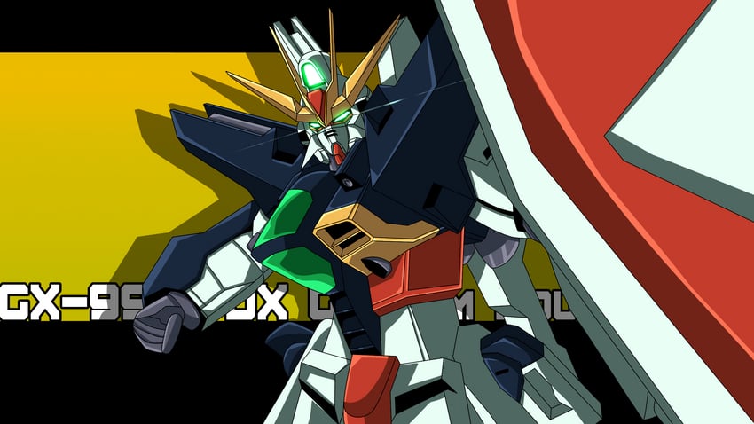 gundam double x (gundam and 1 more) drawn by gundrass
