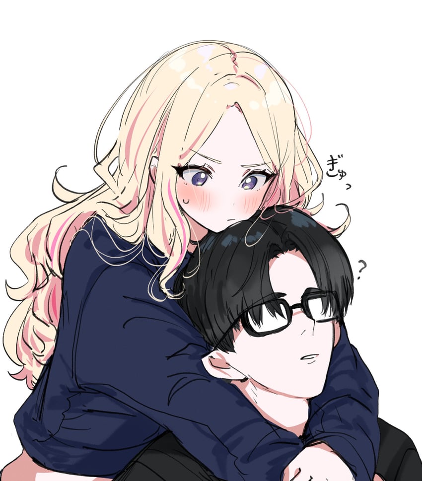producer and juo sena (idolmaster and 1 more) drawn by kasasagi_(futagodori888)