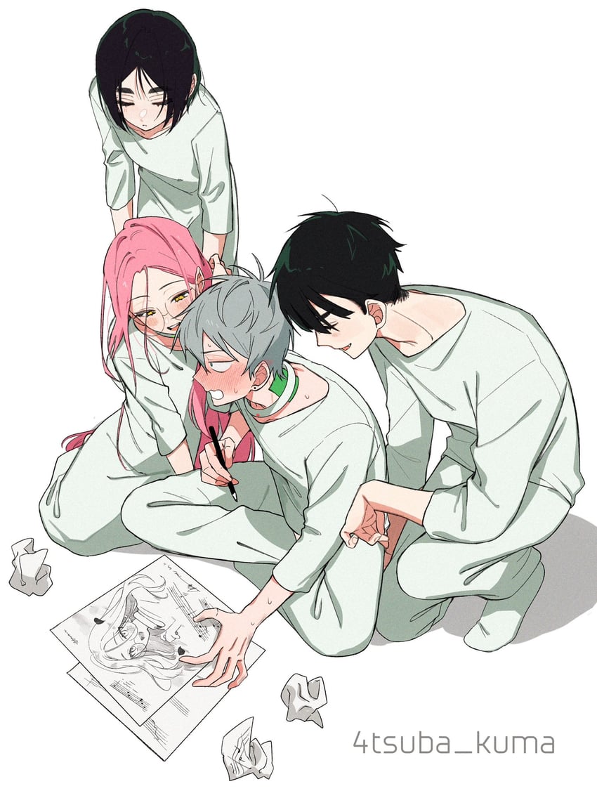 sua, mizi, till, and ivan (alien stage) drawn by 4tsuba_kuma
