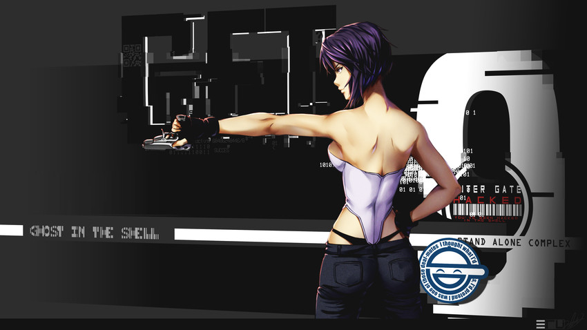 kusanagi motoko (ghost in the shell and 1 more) drawn by eru-sennin
