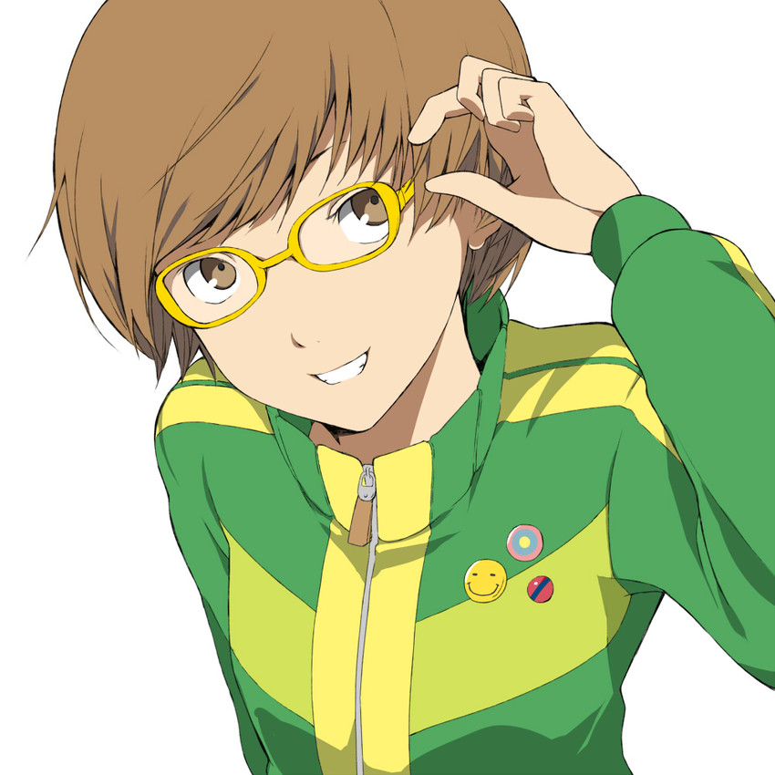 satonaka chie (persona and 1 more) drawn by nishiuri_warito