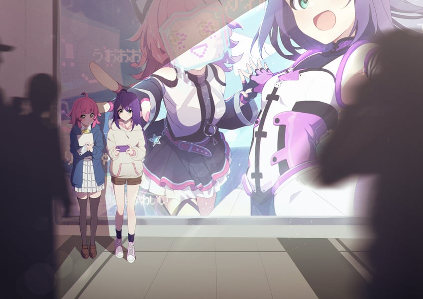tennoji rina and mochizuki anna (idolmaster and 3 more) drawn by reikakrzk