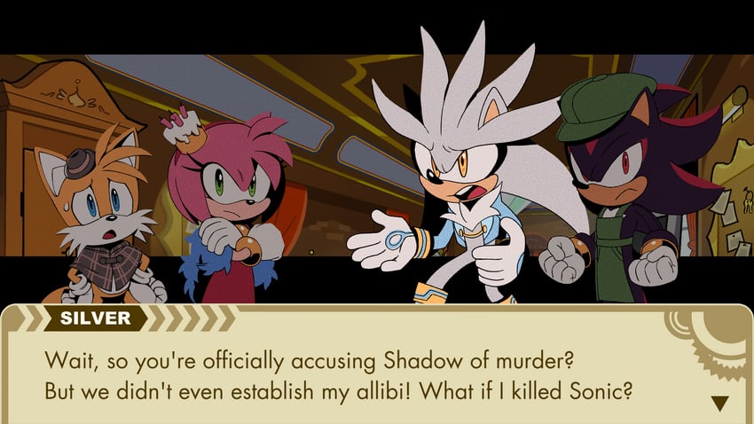 shadow the hedgehog, amy rose, silver the hedgehog, and tails (sonic and 1 more) drawn by olivashko