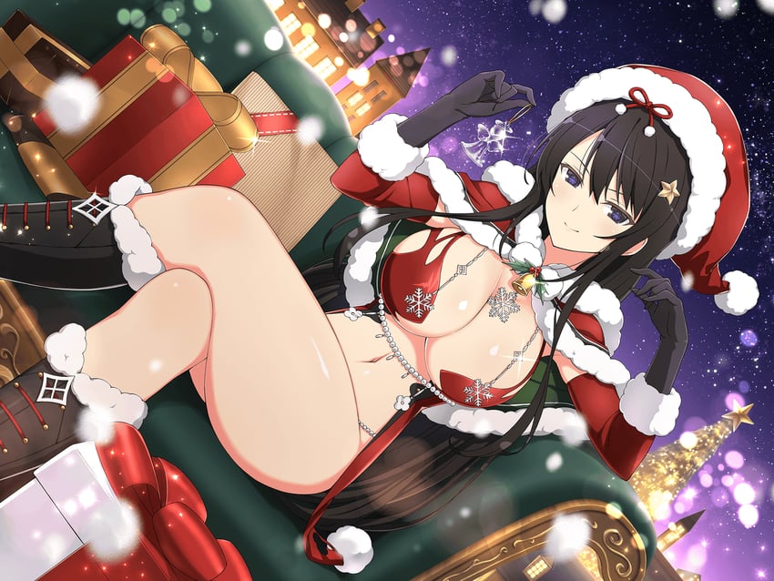 kagura (senran kagura and 1 more) drawn by yaegashi_nan