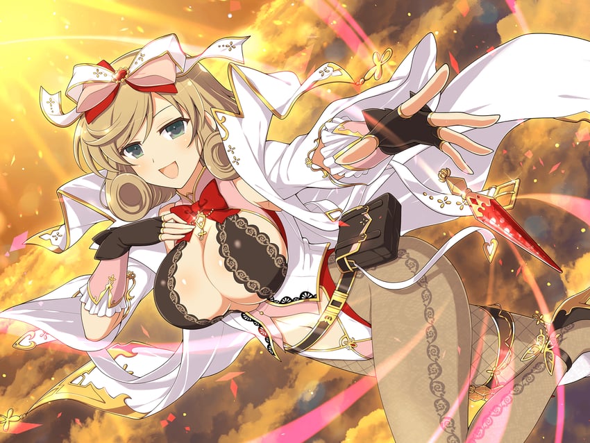 haruka (senran kagura and 2 more) drawn by yaegashi_nan