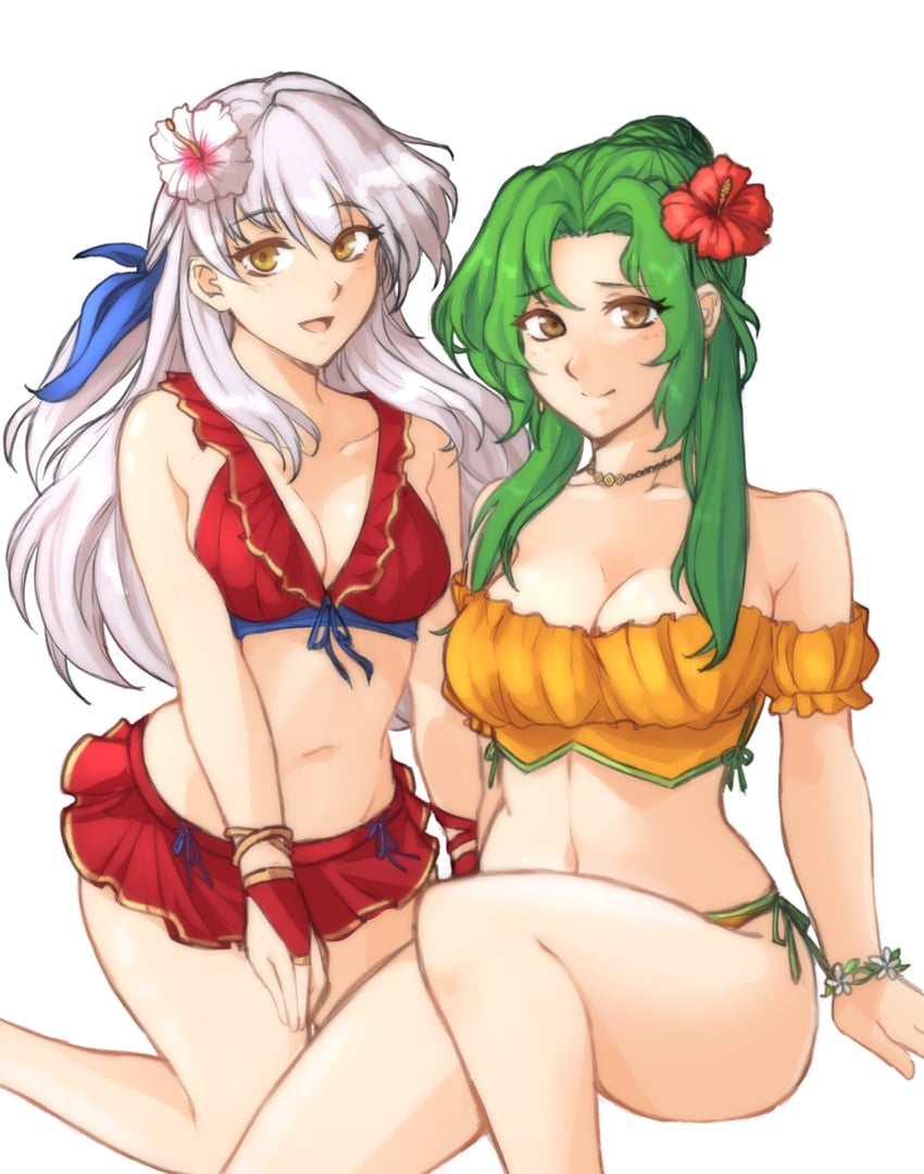 micaiah and elincia ridell crimea (fire emblem and 2 more) drawn by tridisart