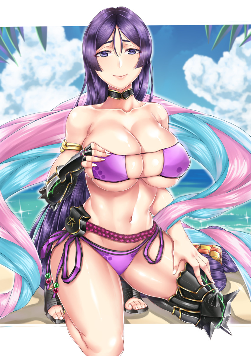 minamoto no raikou (fate and 1 more) drawn by nattapuumuu