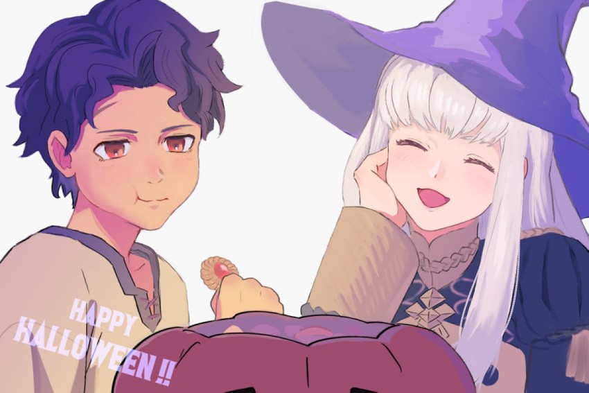 lysithea von ordelia and cyril (fire emblem and 1 more) drawn by adz_lrp
