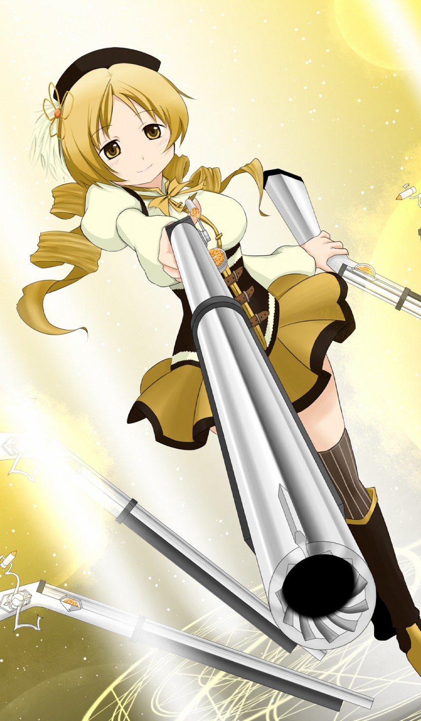 tomoe mami (mahou shoujo madoka magica) drawn by shiori_yuu