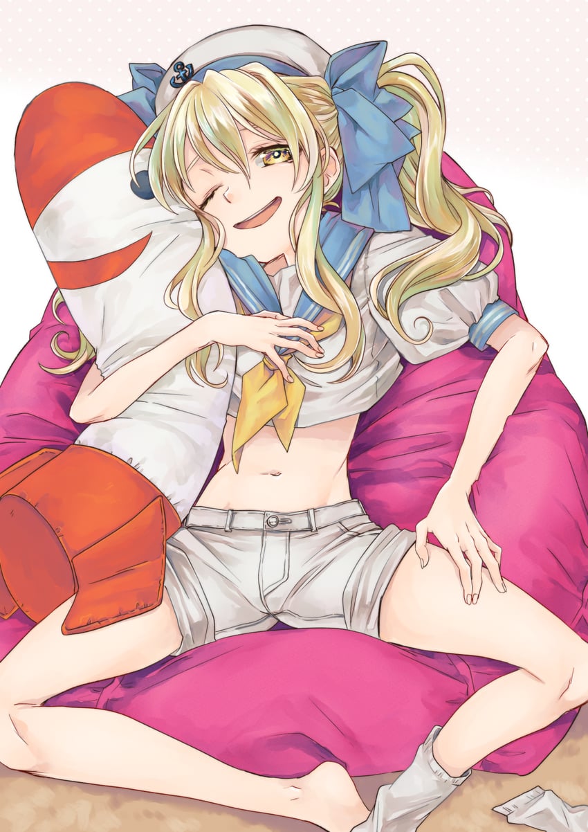 kitashirakawa chiyuri and mimi-chan (touhou) drawn by takahashi_kouta