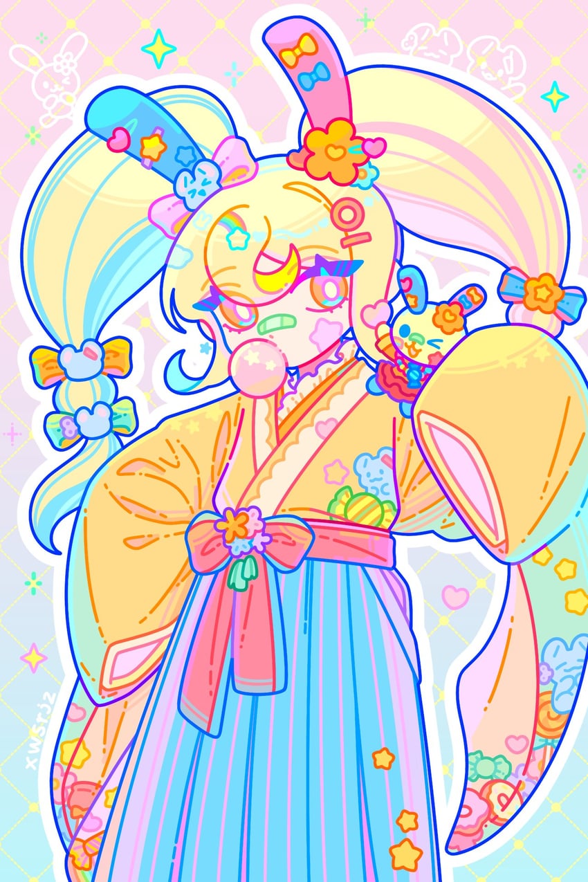saionji hiyoko (danganronpa and 1 more) drawn by shizhong_wu_di_fushang