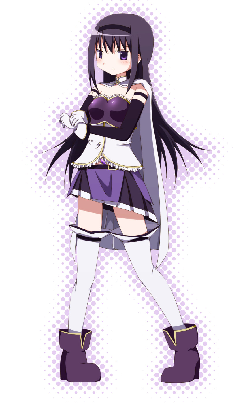 akemi homura and miki sayaka (mahou shoujo madoka magica) drawn by umaigumi