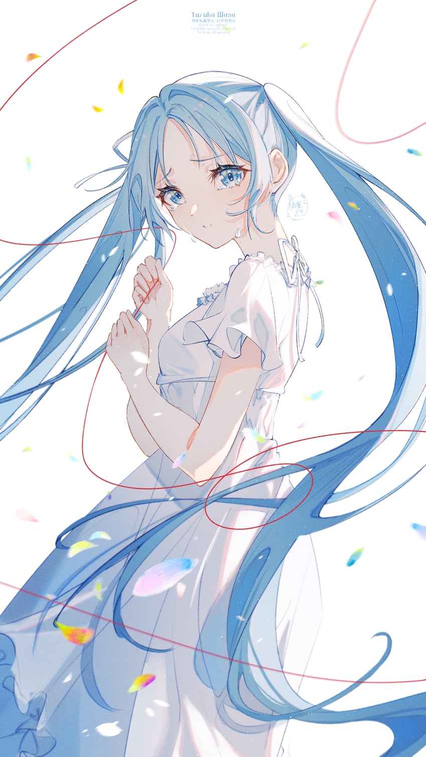 hatsune miku (vocaloid and 1 more) drawn by yuzuha_wasa