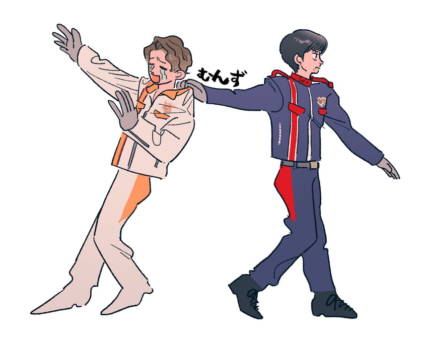 asaka keiichirou and takao noel (super sentai and 1 more) drawn by meguru_desu