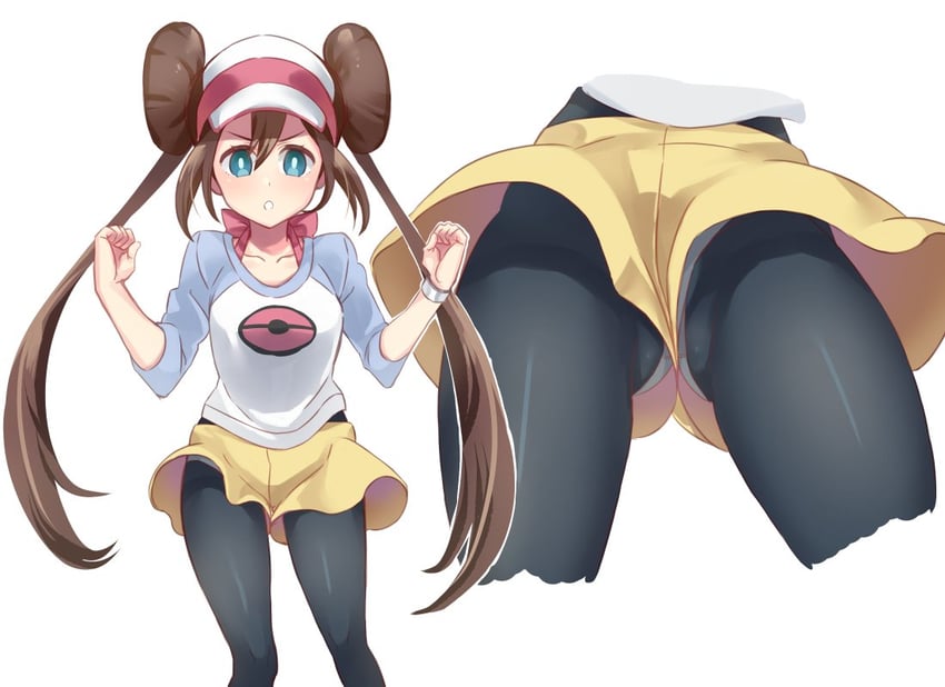 rosa (pokemon and 1 more) drawn by taku_pi