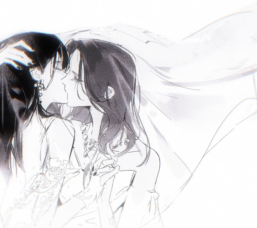 hayashi fuyu and harumoto itsuki (chaser game w) drawn by yoohu6