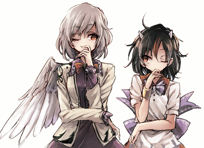 kijin seija and kishin sagume (touhou) drawn by hisona_(suaritesumi)