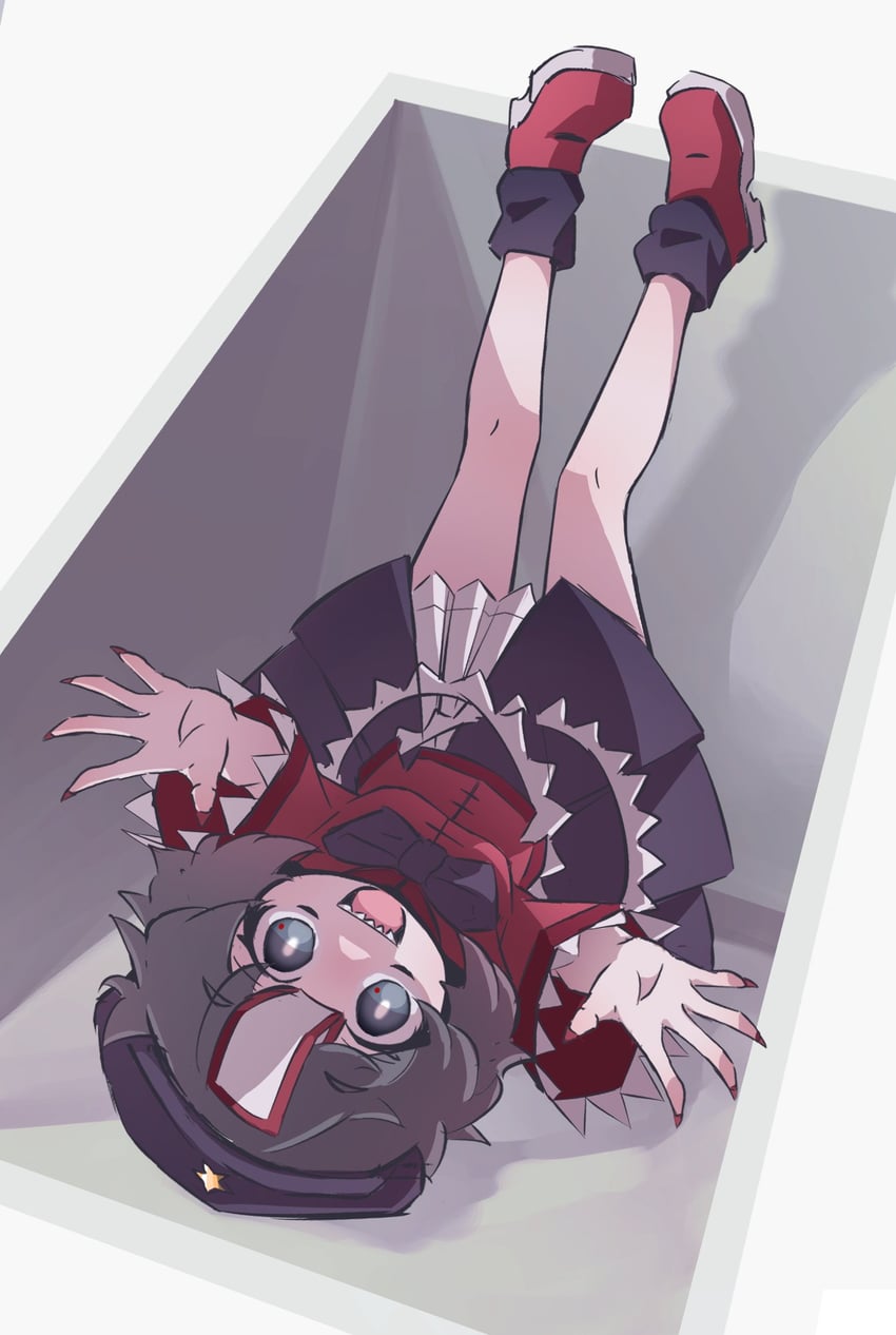 miyako yoshika (touhou) drawn by mr.turtle_head