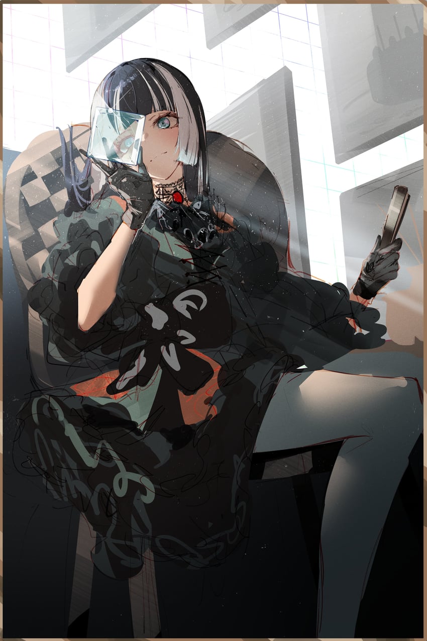 juufuutei raden (hololive and 1 more) drawn by menomeno_draw