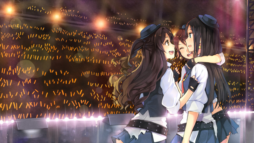 shibuya rin, shimamura uzuki, and honda mio (idolmaster and 1 more) drawn by hao_(patinnko)