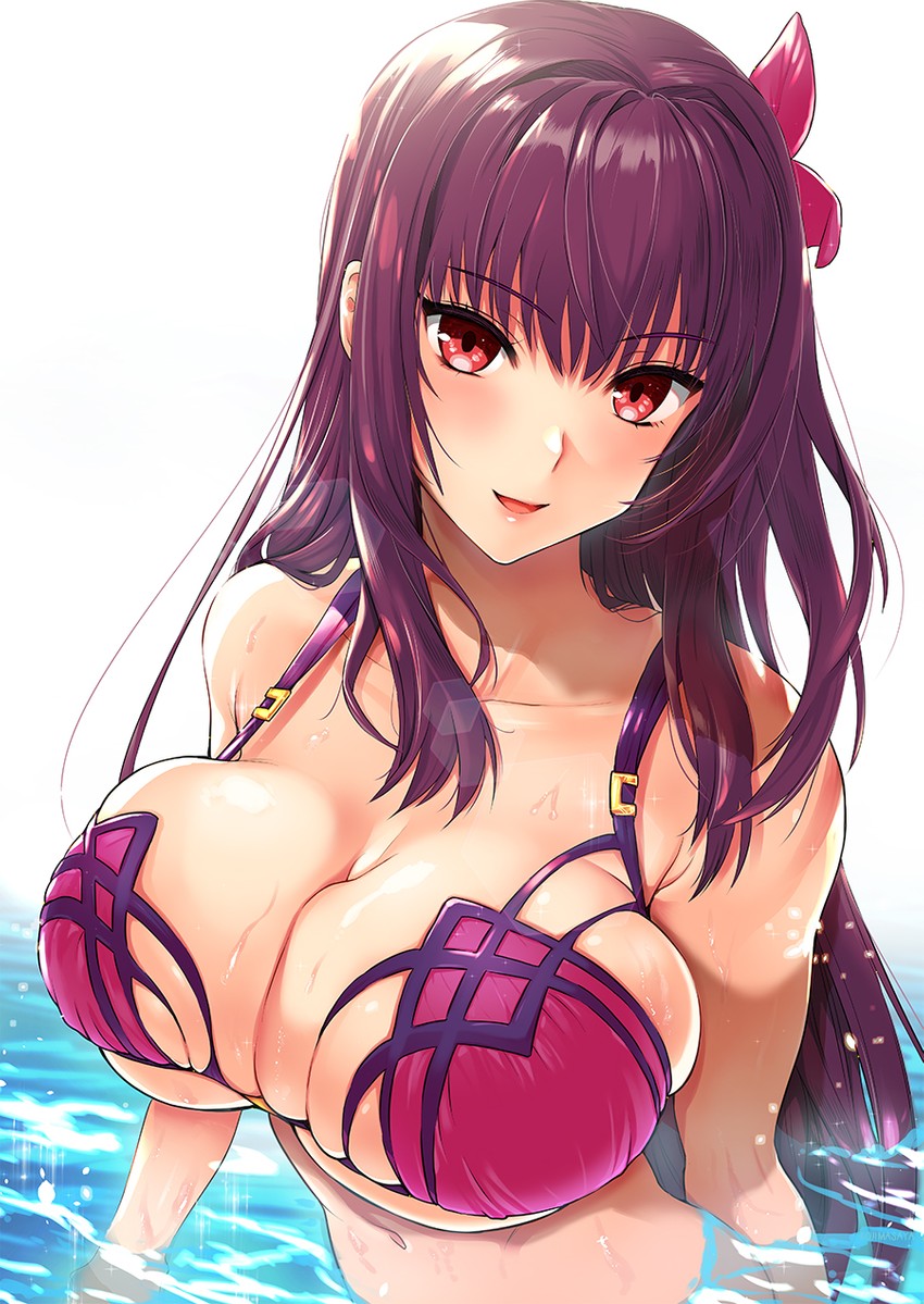 scathach (fate and 1 more) drawn by kojima_saya