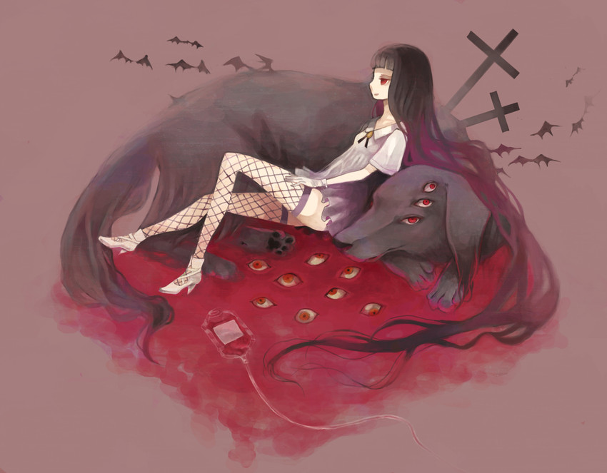 alucard and girlycard (hellsing and 1 more) drawn by clona