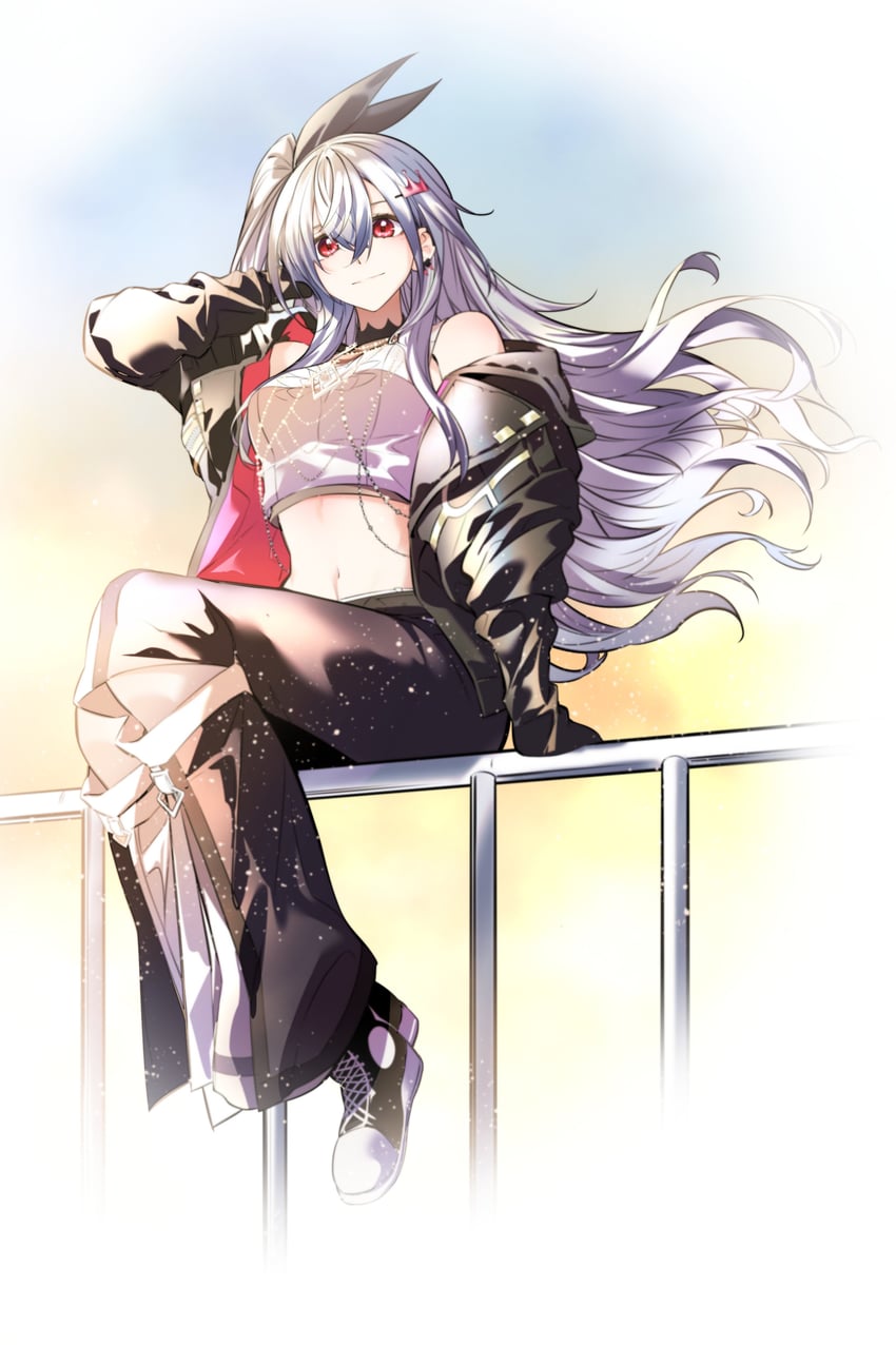 isaki riona (hololive and 1 more) drawn by rima61959