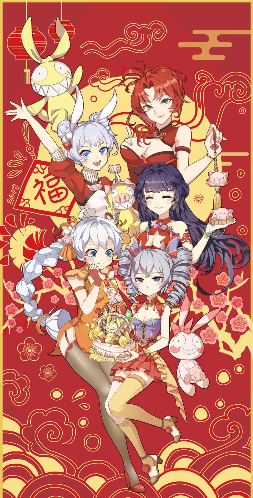 kiana kaslana, raiden mei, bronya zaychik, theresa apocalypse, murata himeko, and 2 more (honkai and 1 more)