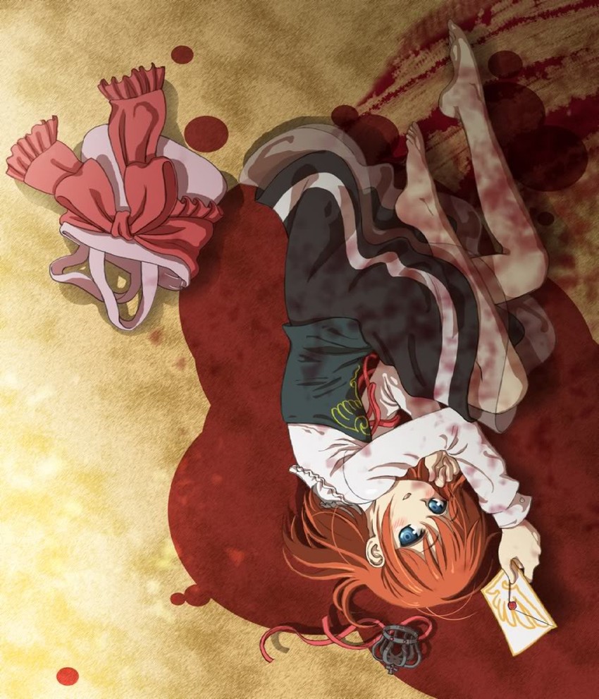 ushiromiya maria (umineko no naku koro ni) drawn by konoe_(fogtracks)