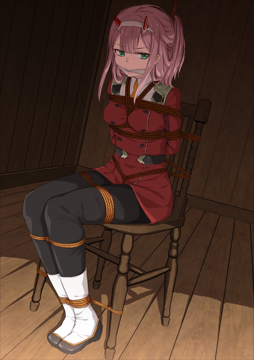 zero two (darling in the franxx) drawn by gn_nanon