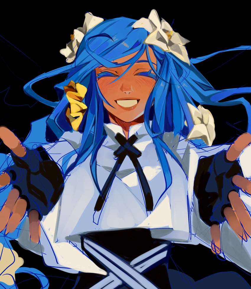 dizzy and queen dizzy (guilty gear and 1 more) drawn by borcheim