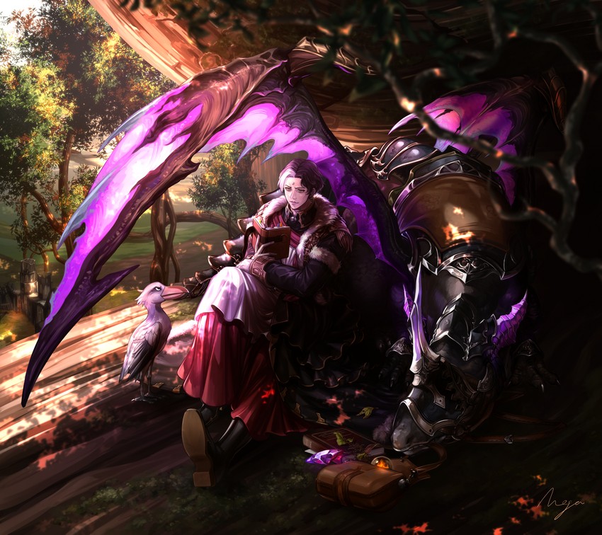 emet-selch (final fantasy and 1 more) drawn by mega5155214x